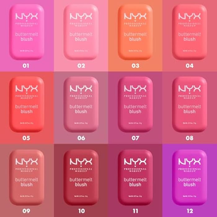 Nyx Professional Makeup, Buttermelt Blush, Blush, Tone For The Butta (Pink) - Image 4